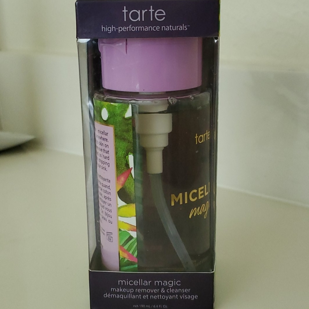 Makeup remover and cleanser by Tarte